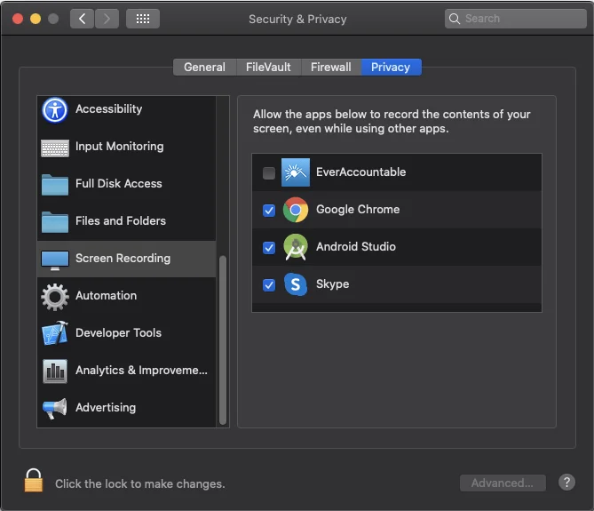 Mac enable ea