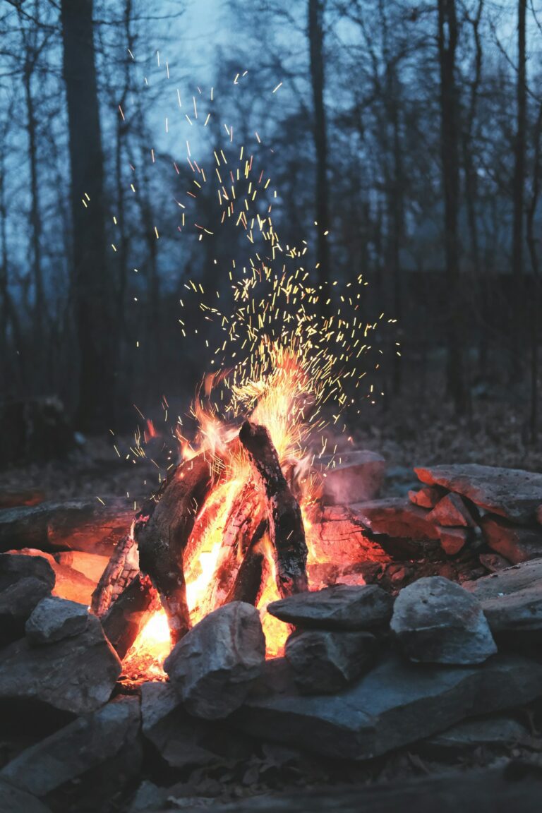 bonfire outside Choosing an accountability partner - pitfalls and benefits